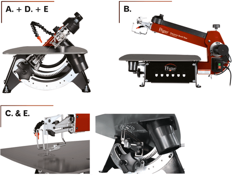 Scroll saws